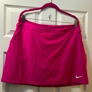 Pink Nike Golf Dry Fit Golf Skirt